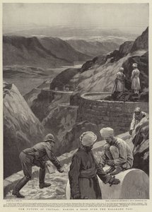 De toekomst van Chitral, een weg maken over de Malakand-pas